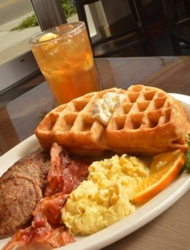 "Queen of Soul Food" dishes out free breakfast Friday - Sylvia's Queen of Soul Food via Yelp