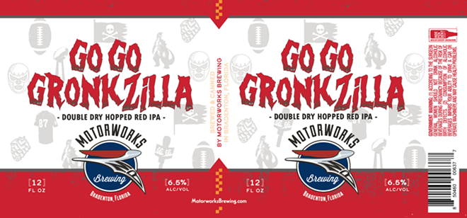 Gronk is coming to Tampa, and a local brewery has already made a beer in his honor
