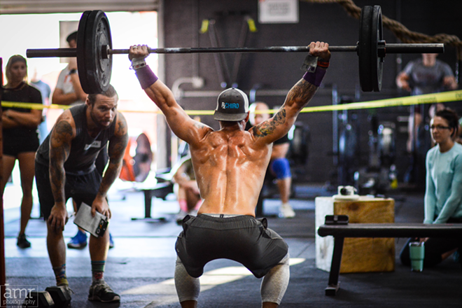CrossFit Overhead Squat - AMR Photography