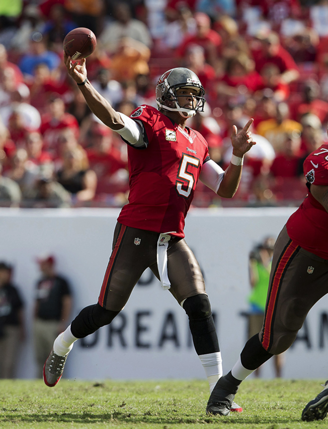 GIMME FIVE: Josh Freeman, aka the 248-pound elephant in the room. - Tampa Bay Buccaneers