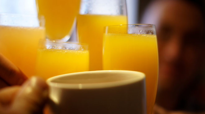 Want $3 mimosas? Head to Coffee Grounds Cafe and Cocktail Bar on Saturday. - taedc via Flickr