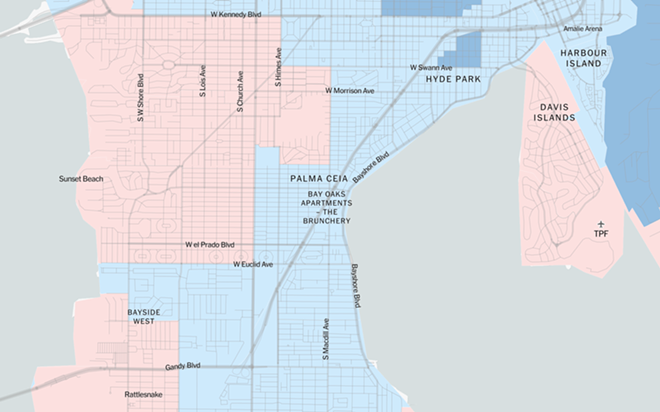 This map lets you see if your Tampa Bay neighborhood is filled with Trump supporters