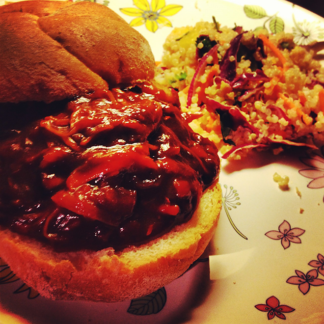 JACKED UP: Vegan pulled “pork” - sandwiches made from the jackfruit - will fool most carnivores. - Andy Stern