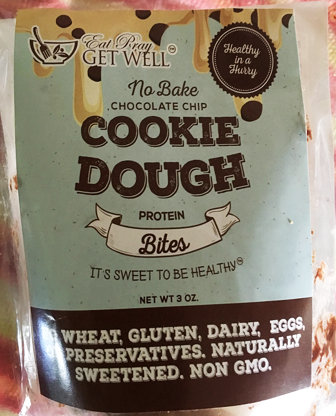 Cookie dough that's gluten-free and available from a local writer and baker? Yes, please. - Cathy Salustri
