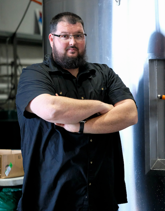 BEYOND BREWING: Novice home brewer Anthony Trofe joined the Brewing Arts Program because of his love for beer. - MELISSA SANTELL