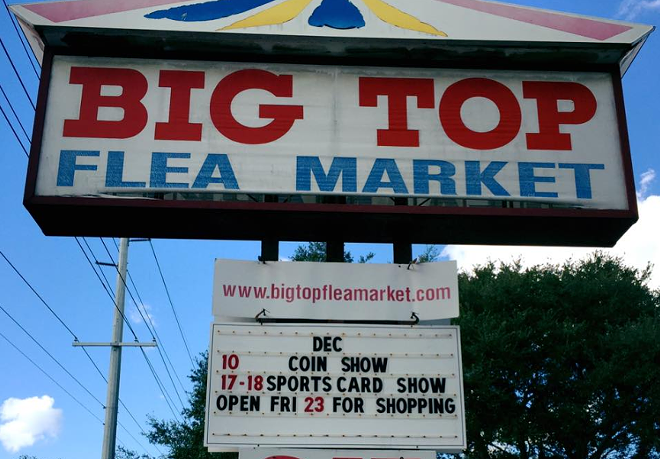 After nearly 30 years of business Tampa's Big Top Flea Market is being sold