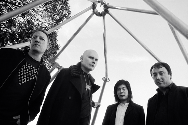 The Smashing Pumpkins, who'll plays Amalie Arena in Tampa, Florida on July 25, 2018. - Olivia Bee