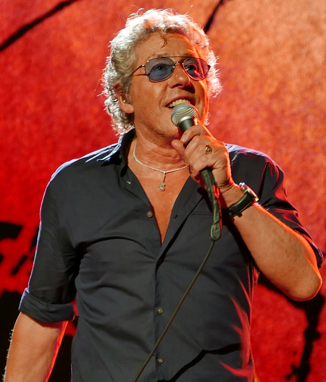 Roger Daltrey, who plays Ruth Eckerd Hall in Clearwater, Florida on October 30, 2017. - By Davidwbaker (Photo taken by self at concert) [GFDL (http://www.gnu.org/copyleft/fdl.html) or CC BY-SA 4.0 (https://creativecommons.org/licenses/by-sa/4.0)], via Wikimedia Commons