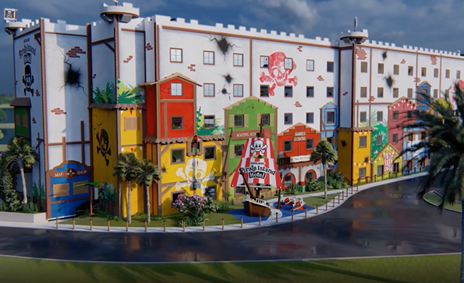 Legoland’s new pirate-themed hotel will open next April