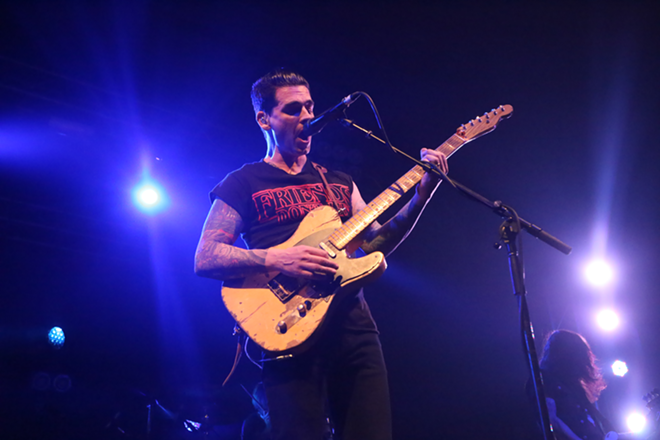 Dashboard Confessional play The Ritz in Ybor City, Florida on February 16, 2017. - Michael Chavarria