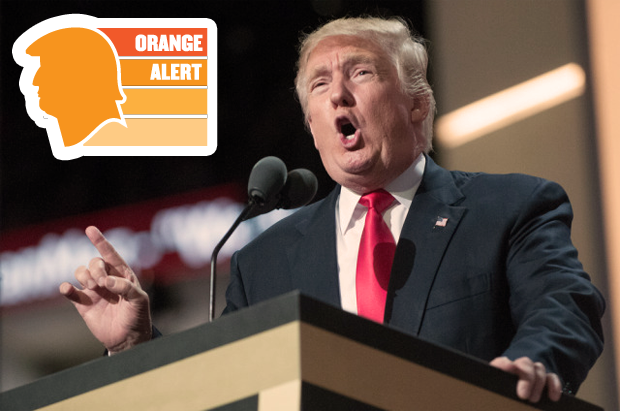 Trump Orange Alert - Joeff Davis