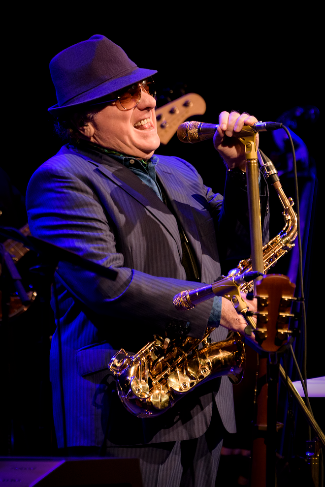 Van Morrison plays Ruth Eckerd Hall in Clearwater, Florida on January 17, 2017. - Chris Rodriguez