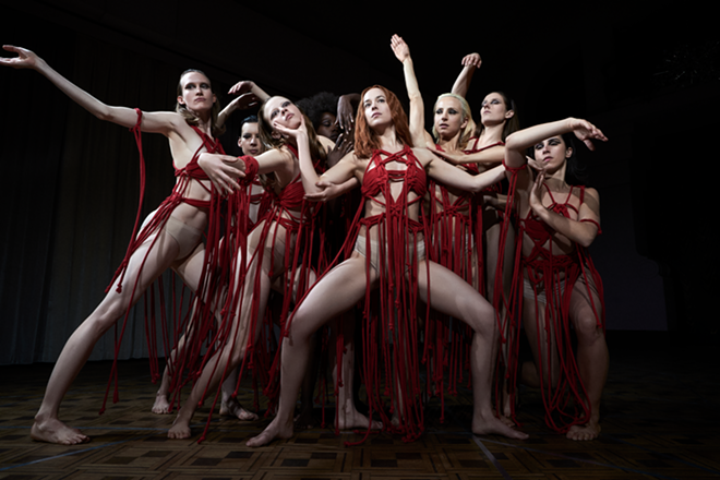 Ballet becomes a physical metaphor for the summoning of witch-y powers in director Luca Guadagnino's breathtaking Suspiria. - Amazon Studios/Alessio Bolzoni