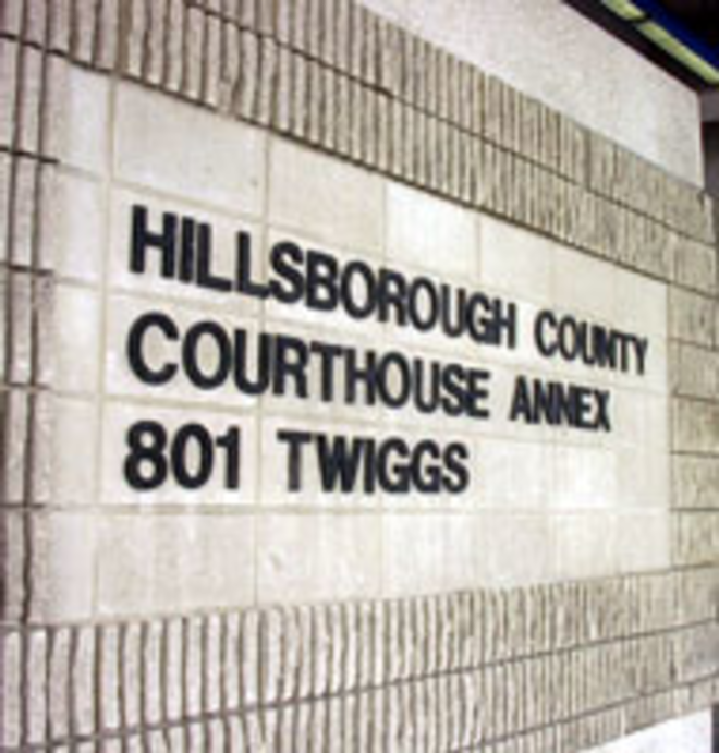 LITE COURT: People who commit traffic violations - and other misdemeanors report to the Hillsborough - Courthouse Annex in downtown Tampa. - Scott Harrell