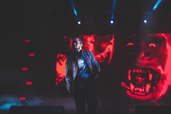 Kendrick Lamar, who'll play MidFlorida Credit Union Amphitheatre in Tampa, Florida on May 22, 2018. - Sage English c/p Rolling Loud