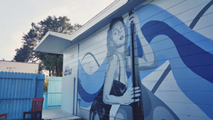 Exterior of The Blue Note in Ybor City, Florida. - Ray Roa