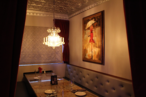 A semi-private booth at Dolce. - Laura Mulrooney