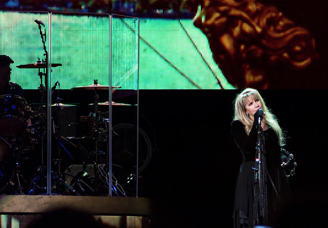 Stevie Nicks at Amalie Arena in Tampa, Florida on November 2, 2016. - Caesar Carbajal