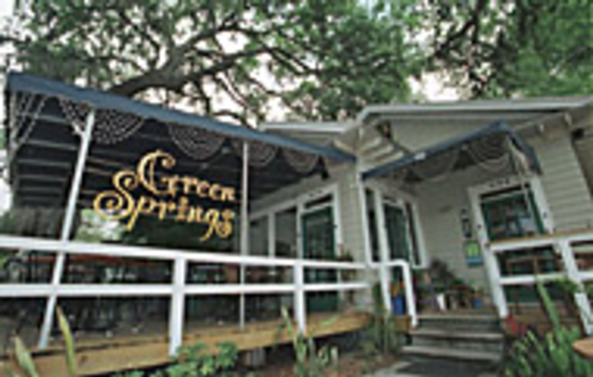 GREEN SCENE: The recently opened Green Springs Cafe and Gathering - Place is the  embodiment of the cozy, neighborhood cafe - Sean Deren