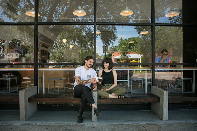 Joshua and Sarah Weaver of Bandit Coffee Co., in St. Petersburg, Florida. - Flickr/City of St. Petersburg