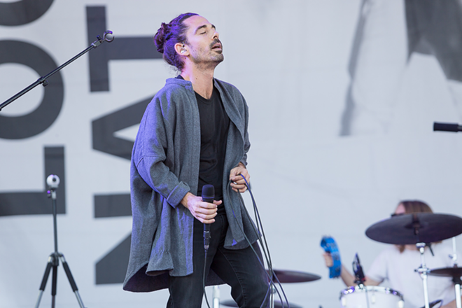 Local Natives plays Austin City Limits at Zilker Park in Austin, Texas on October 9, 2016. - Tracy May