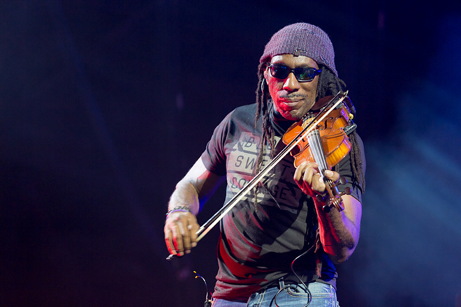 Boyd Tinsley of Dave Matthews Band performs at MidFlorida Credit Union Amphitheatre in Tampa, Florida on July 27, 2016. - CHRIS RODRIGUEZ