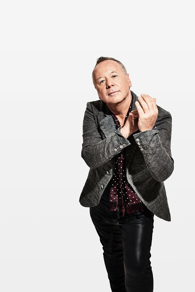 Jim Kerr of Simple Minds, which plays Mahaffey Theater in St. Petersburg, Florida on November 9, 2018. - Dean Chalkley