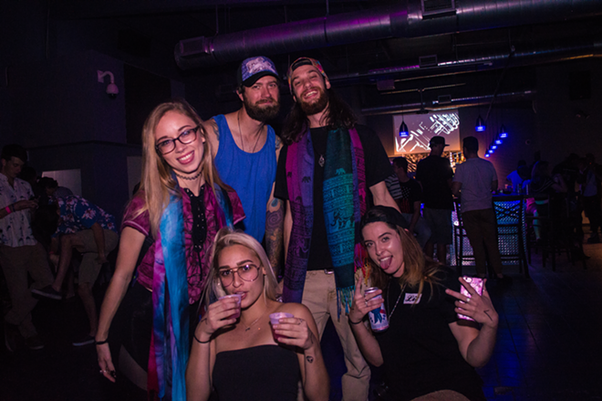 Concertgoers at Pegasus Lounge in Tampa, Florida on May 5, 2018. - Kaylee LoPresto