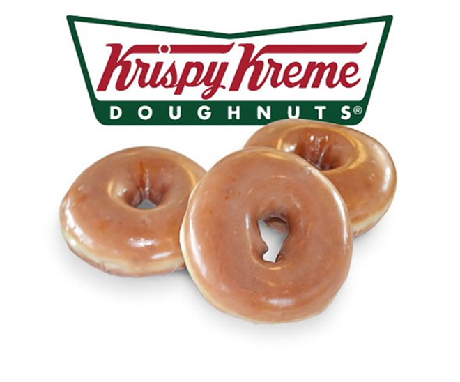 Free donuts at Krispy Kreme - krispykreme.com