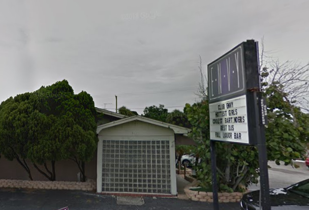 Club Envy in Tampa, Florida. - Google Earth