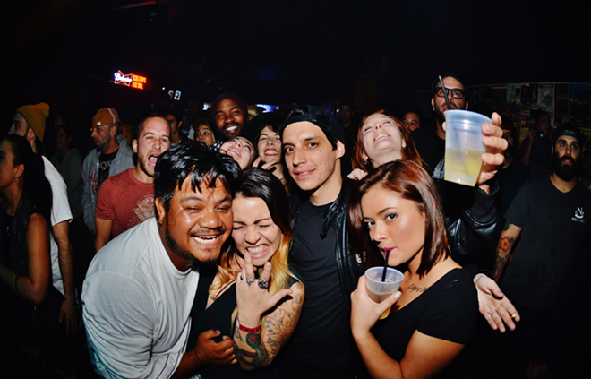 Fans at The Local 662 in St. Petersburg, Florida on November 21, 2016. - Brian Mahar