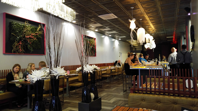 The younger sibling of La V, downtown St. Pete's Asie focuses on elegant pan-Asian dishes and sushi. - Meaghan Habuda