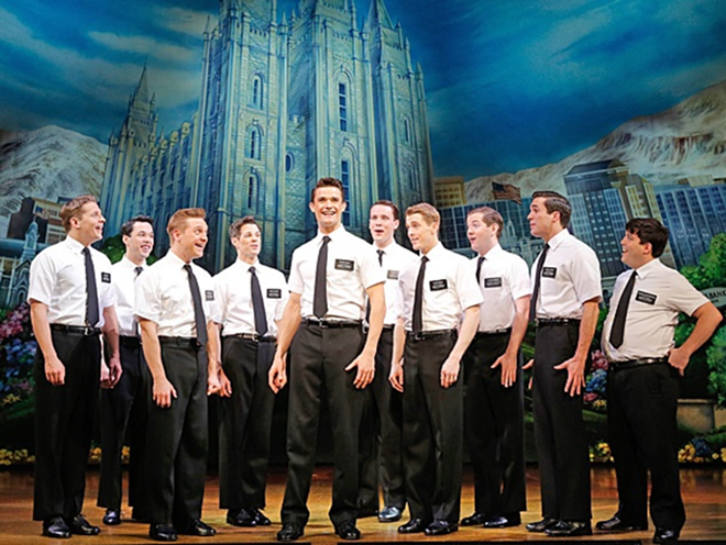 ELDER BROTHERS: The touring cast of Book of Mormon is nothing short of excellent. - Joan Marcus