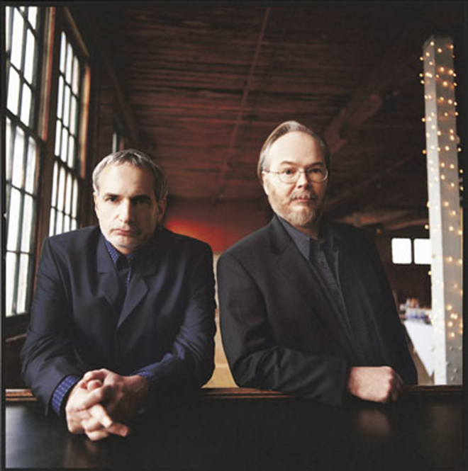 DO IT AGAIN: Donald Fagen (left) and Walter Becker are on tour playing the Dan's best-known tracks. - Danny Clinch