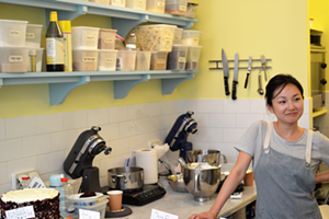 Alongside Beji, chef Cassandra Choi is one of two partners who're also behind the bakery. - TYLER GILLESPIE
