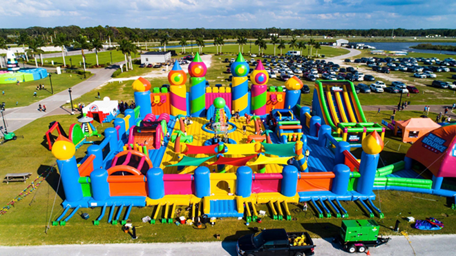 The ‘World’s Biggest Bounce House’ is returning to Tampa next month
