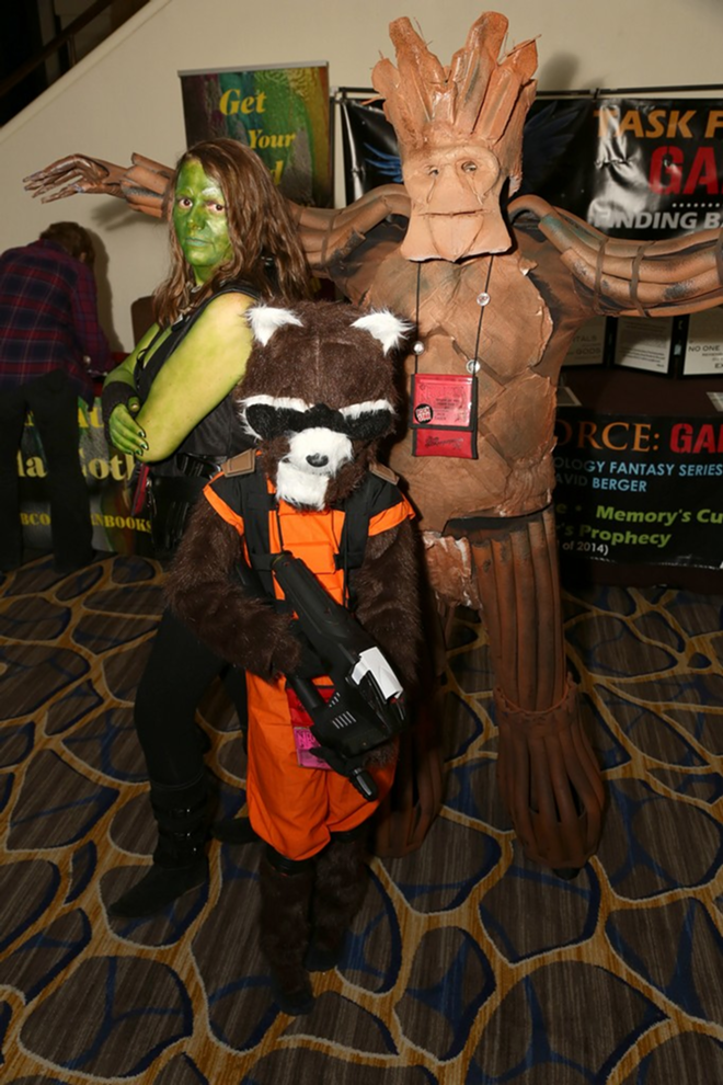 The Fabers and their homemade Guardians of the Galaxy costumes show that the family that cosplays together stays together - Drunk Camera Guy