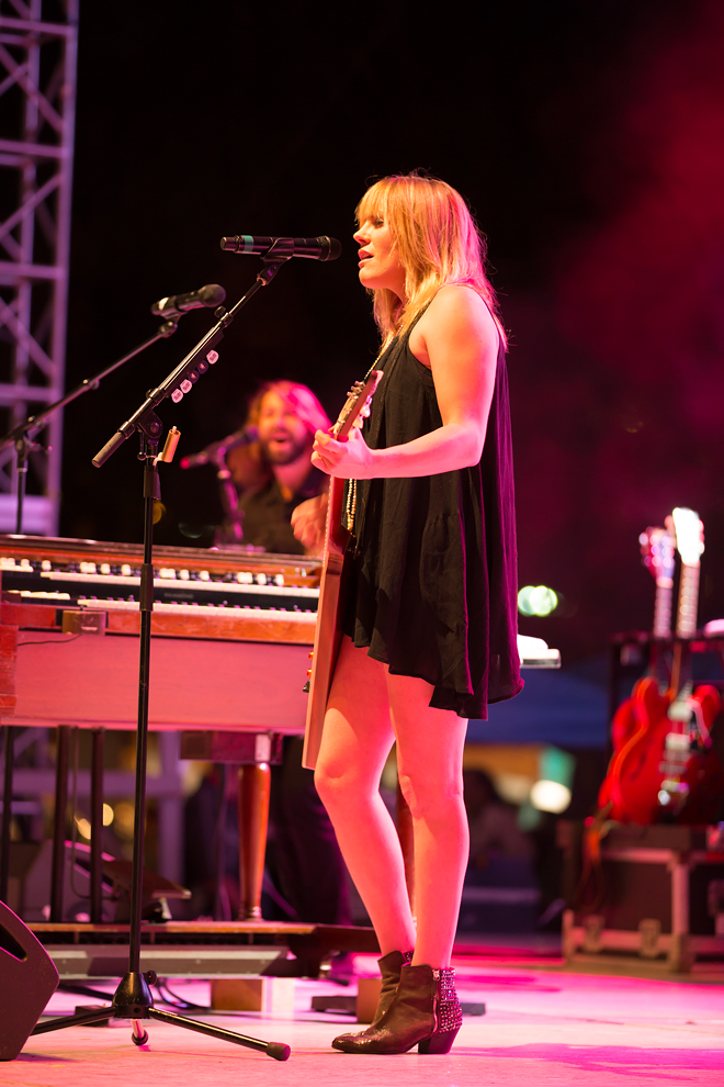 Grace Potter plays Clearwater Jazz Holiday at Coachman Park in Clearwater, Florida on October 16, 2016. - Kamran Malik