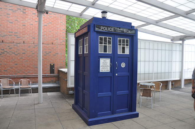 The current Tardis. Rumor has it a woman can use it just as well as a man (and can probably find it faster, too). - Babbel1996 via Wikimedia Commons/CC