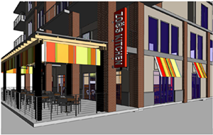 Zoes is going into the ground floor of SoHo's mixed-use, in-the-works Morrison building. - Zoes Kitchen