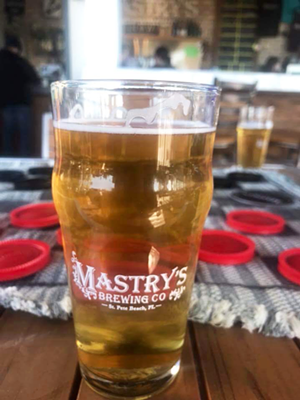 Serve Ace-Ahhh, a new one at Mastry's Brewing. - Mastry's Brewing Co.