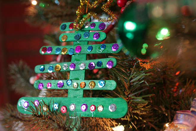 Homemade ornaments are cool, right? - John Morgan, via Wikimedia Commons