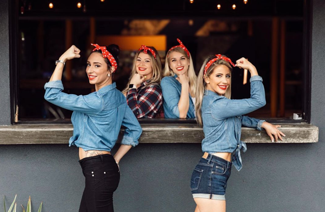 Tampa's new Rosie the Riveter-themed bar is now open on Dale Mabry