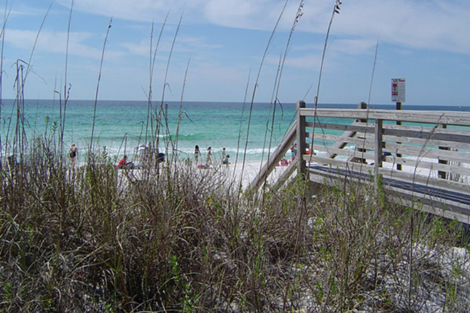 REACH THE BEACH: James Lee Park, located on the Walton/Okaloosa County line, has pavilions, picnic tables, dune walkovers and a playground. - co.okaloosa.fl.us