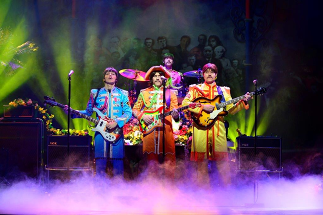 The "Let It Be" cast during the "Sgt. Pepper's" era - PHOTO BY PAUL COLTAS