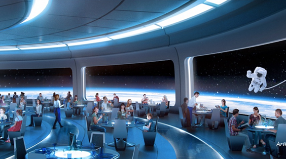 Disney's new space-themed restaurant at Epcot is only months from opening, and there's no chef