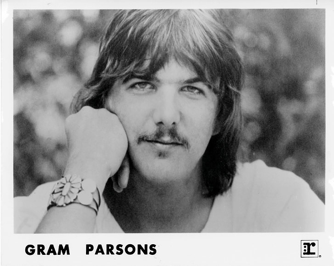 Gram Parsons publicity photo. - Reprise Records