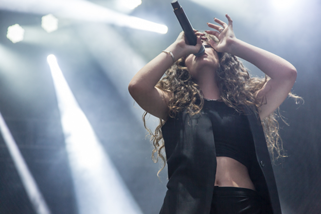 ACL Sunday: Lorde performing at ACL weekend two. - Tracy May