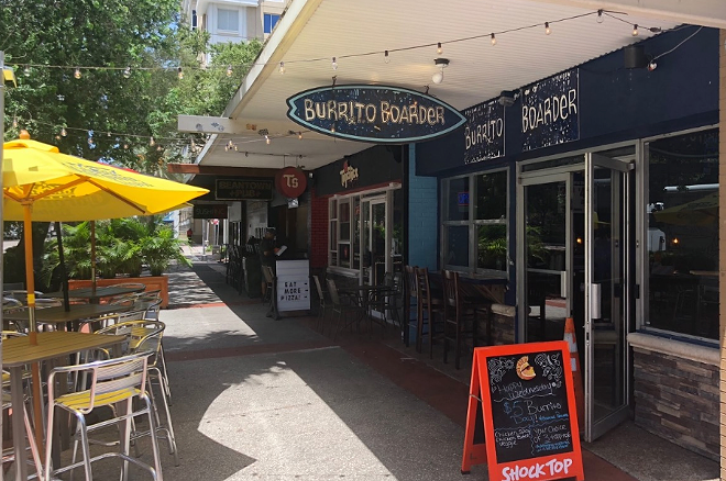 Downtown St. Petersburg's Burrito Boarder is closing this weekend