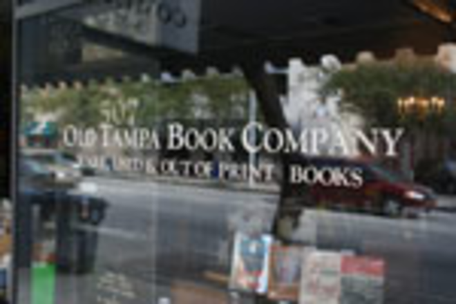 Old Tampa Book's inviting storefront. - Wayne Garcia